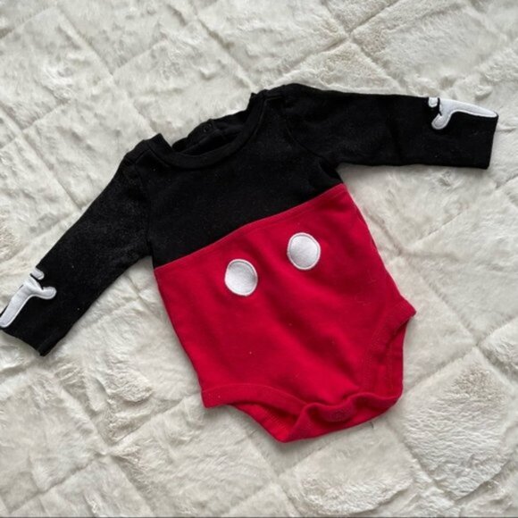 Disney Baby | Mickey Mouse Costume Bodysuit for Baby | Size 3-6 Months - Picture 5 of 5